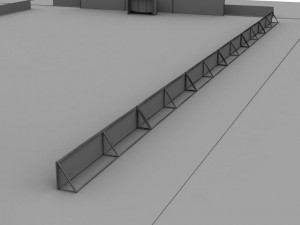 handball court 3D 模型