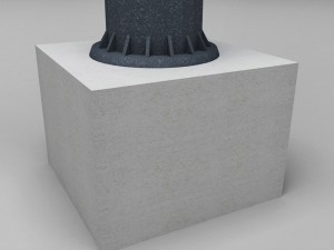 stadium light lux rounded Modèle 3D