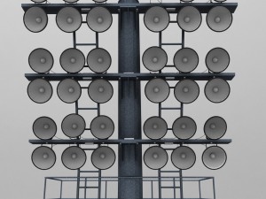 stadium light lux rounded Modèle 3D