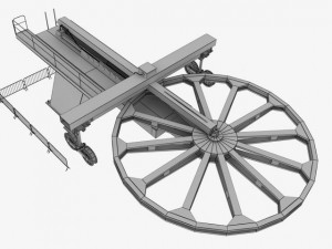 ski lift pack 3D Model