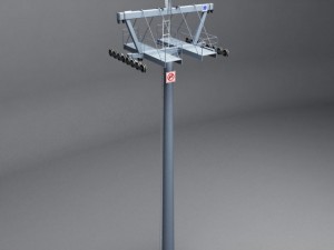 ski lift pack 3D Model
