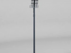 stadium light lux 3D Model