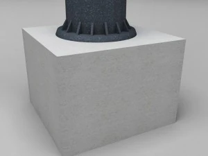 stadium light lux 3D Model