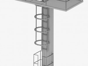 stadium light lux Model 3D