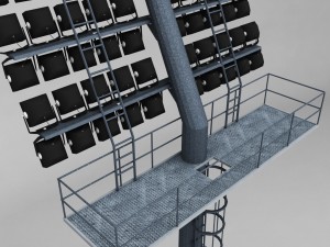 stadium light lux large Modèle 3D
