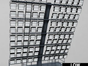 stadium light lux large 3D Model