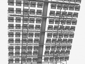 stadium light lux large Modèle 3D