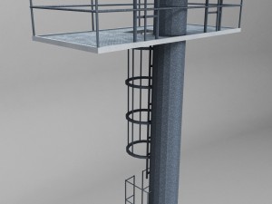 stadium light lux pack Model 3D