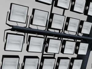 stadium light lux pack 3D Model