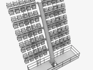 stadium light lux pack 3D Model
