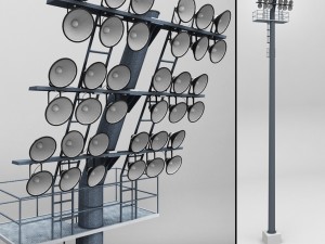 stadium light lux pack Model 3D