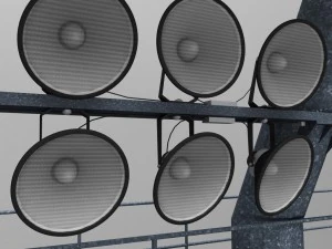 stadium light lux pack 3D Model