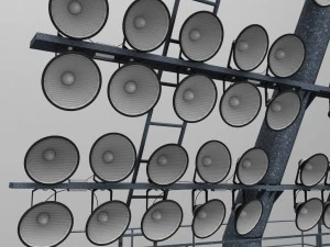 stadium light lux pack 3D Model