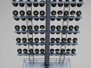 stadium light lux pack Model 3D