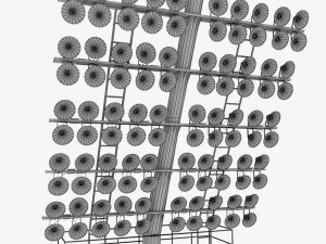 stadium light lux pack 3D Model