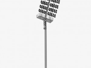 stadium light lux pack Model 3D