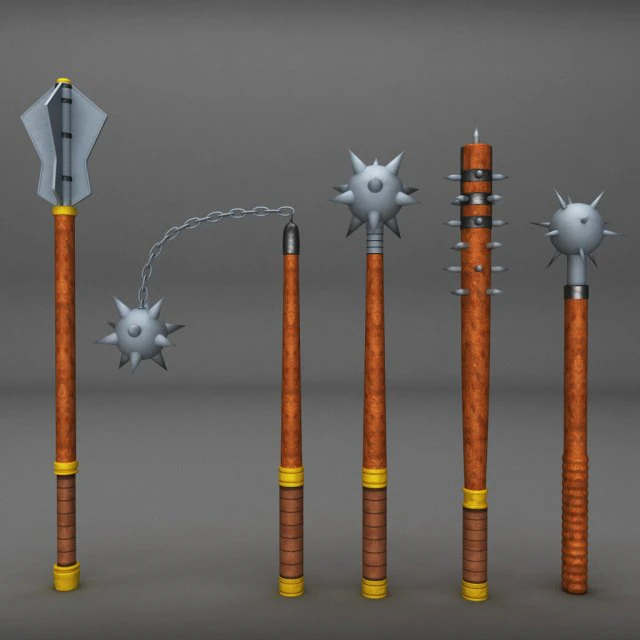 paquete medieval Modelo 3D .c4d .max .obj .3ds .fbx .stl .blend