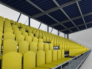 dosel de tribuna de asientos del estadio 2 Modelo 3D