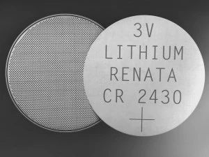 batteria dell'orologio Modello 3D