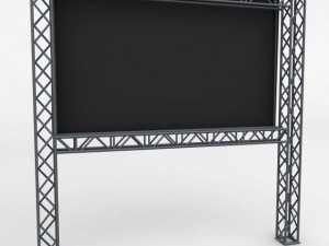 bim led scaffolding Modelo 3D