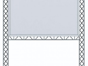 bim led scaffolding Modelo 3D