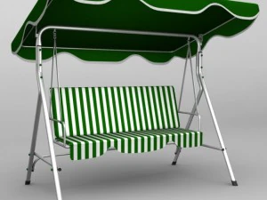 balan&ccedil;oire de jardin Modèle 3D