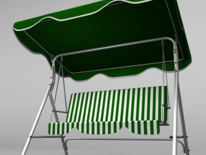garden swing Modèle 3D