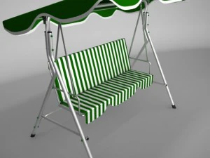 garden swing 3D Model