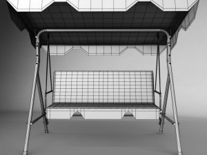 garden swing Modèle 3D