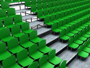stadium seating tribune 3D Model