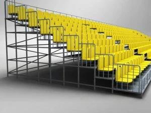stadium seating tribune 3D Model