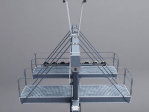 ski lift pole 3D 모델