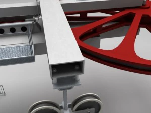 ski lift cableway pillar 3D Model