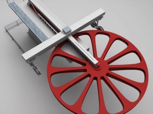 ski lift cableway pillar 3Dモデル