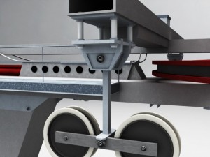 ski lift cableway pillar 3Dモデル