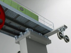 ski lift cableway pillar 2 3D Model