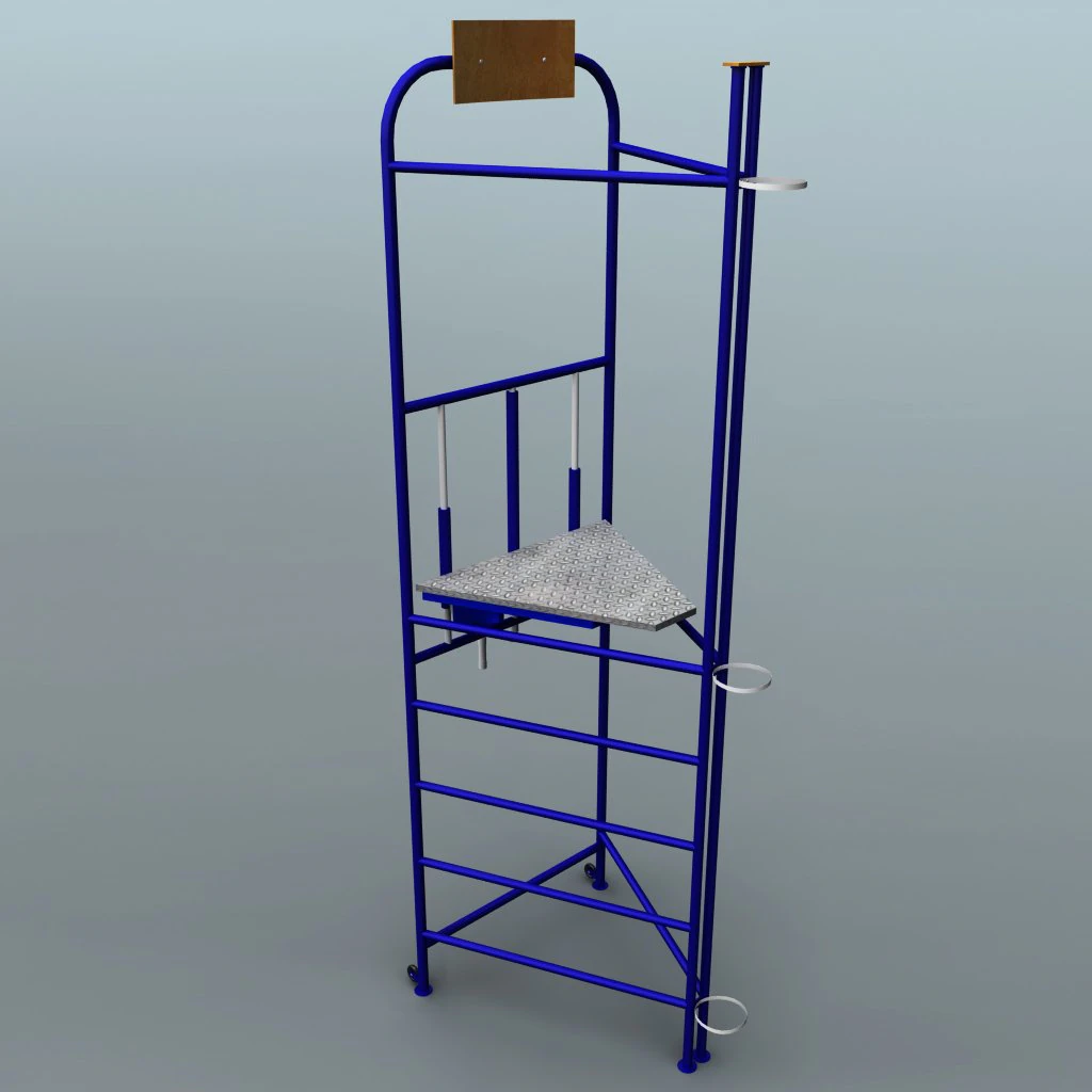 法官席 3D 模型 .c4d .max .obj .3ds .fbx .stl .blend 