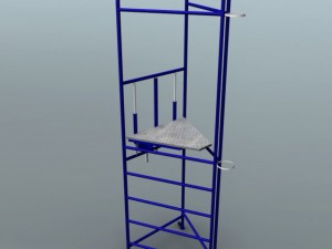 judge stand 3D Model
