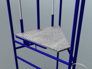 judge stand 3D Модель