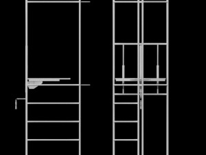 judge stand 3D Модель