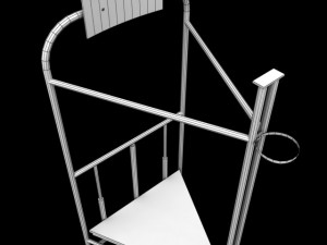 judge stand 3D Модель