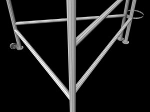 judge stand 3D Модель
