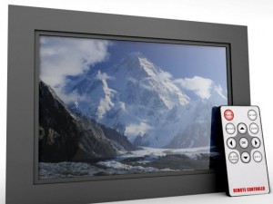 digital picture frame remote 3D Model