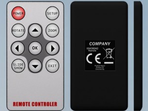 digital picture frame remote Modelo 3D