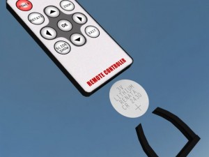 digital picture frame remote Modelo 3D