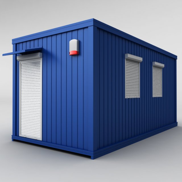 container housing Modèle 3D .c4d .max .obj .3ds .fbx .stl .blend 