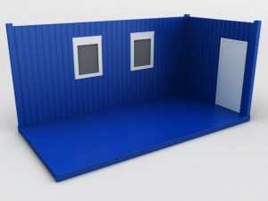 container housing Modèle 3D