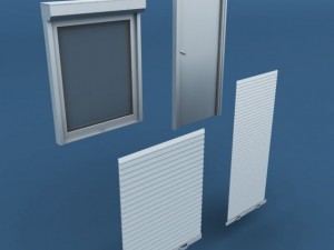 container housing Modèle 3D