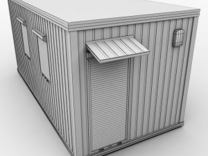container housing Modèle 3D