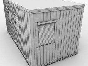 container housing Modèle 3D